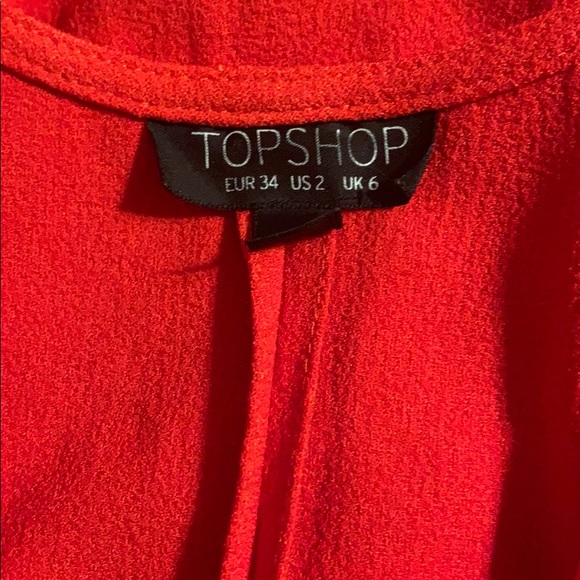 Topshop Dolman Sleeve Wrap Dress - Picture 7 of 7